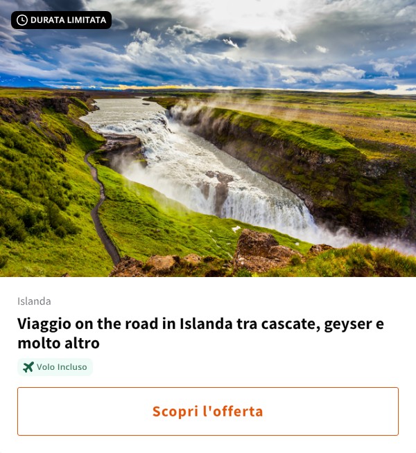 Viaggio on the road in Islanda tra cascate, geyser e molto altro