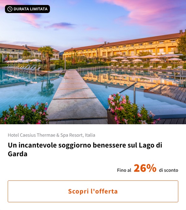 Un incantevole soggiorno benessere sul Lago di Garda