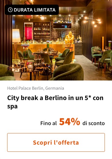 City break a Berlino in un 5* con spa