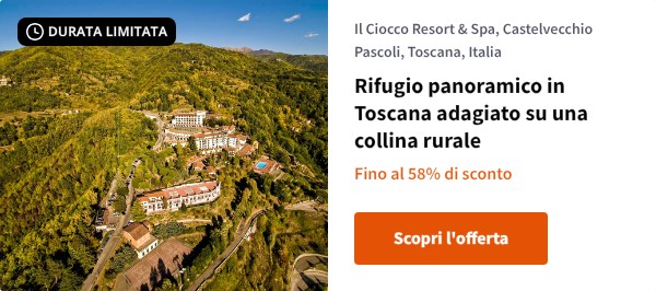 Rifugio panoramico in Toscana adagiato su una collina rurale