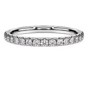 Anello a fascia Eternity