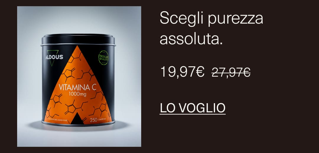 Vitamina C Pura: Scegli purezza assoluta