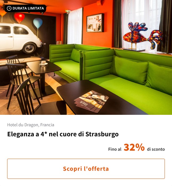 Eleganza a 4* nel cuore di Strasburgo