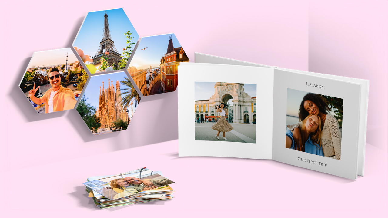 Mix di prodotti personalizzati Pixum