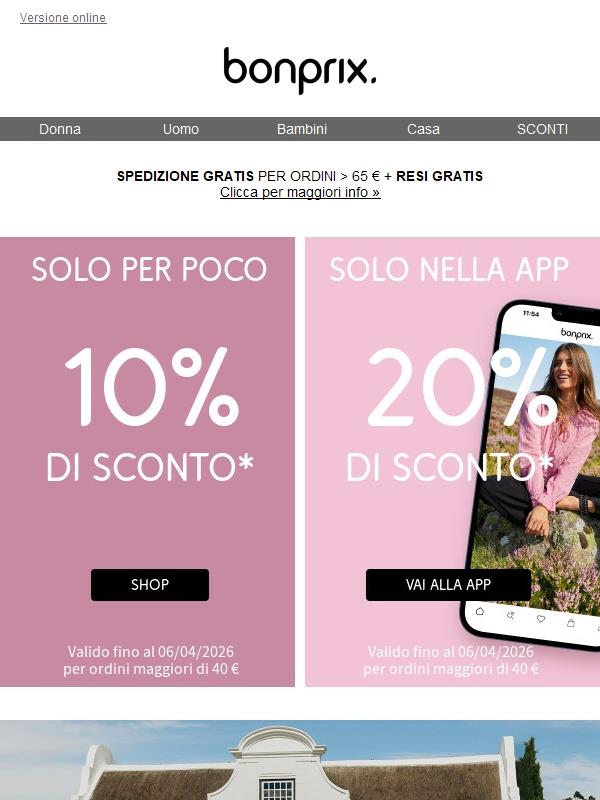 Il regalo di Pasqua scade oggi: 20% di sconto nella App 🐰