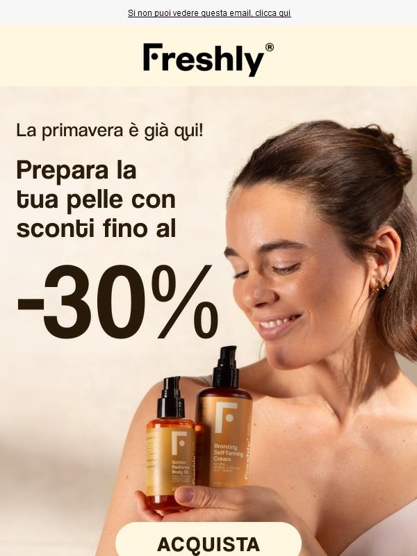 Sconti pazzeschi!🔥 -30%