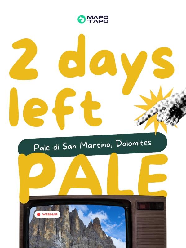 2 days left to Pale di San Martino Webinar 📅