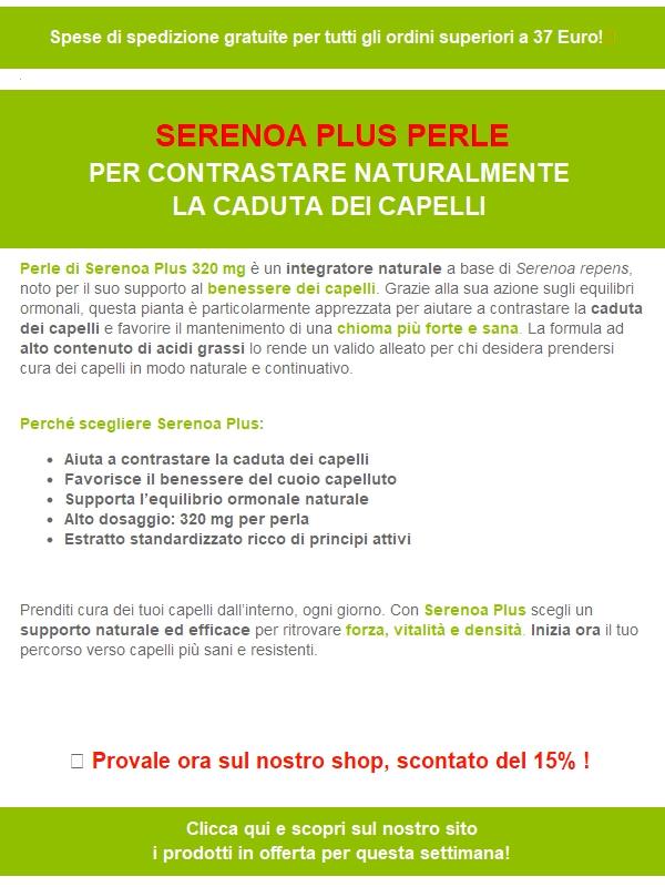 Capelli più forti e sani con Serenoa Plus di Erbavoglio – il tuo alleato naturale 🌿