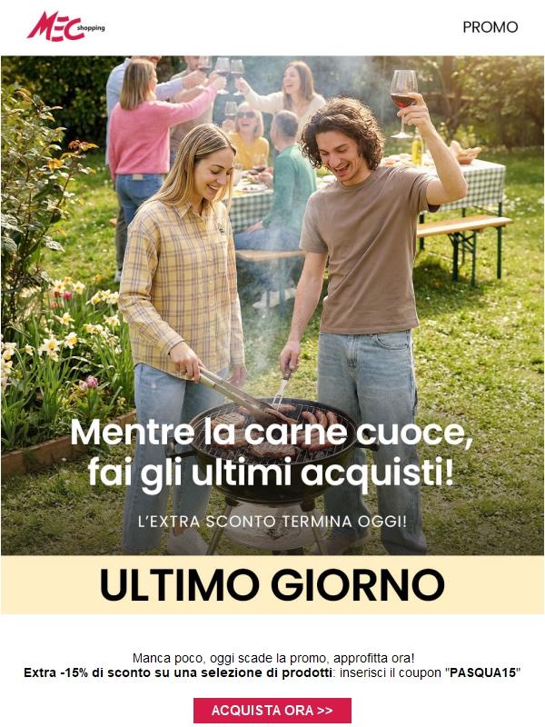 ULTIMO GIORNO -  fai gli ultimi acquisti!