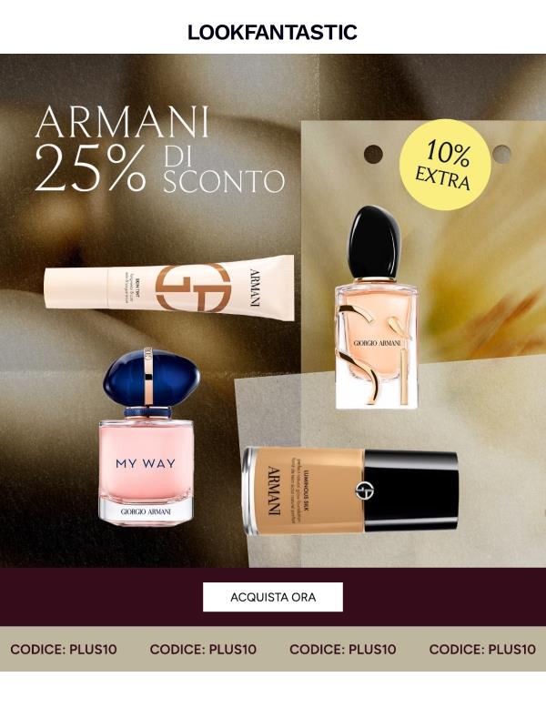 10% EXTRA | Armani