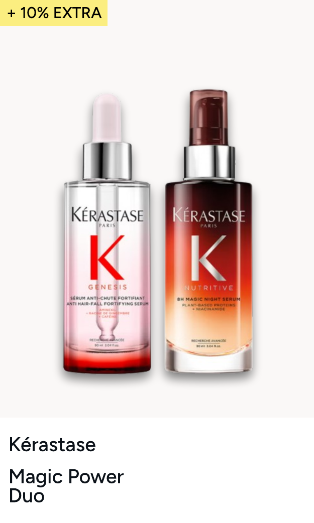 Kérastase Magic Power Duo, Genesis Anti-Chute Fortifiant Serum 90ml and Nutritive 8H Night Serum 90ml
