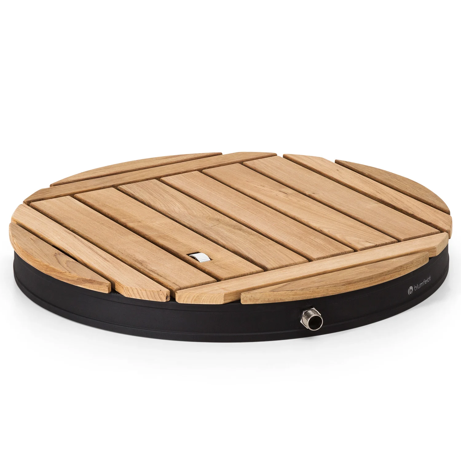 Sumatra Teak Round - Doccia da giardino