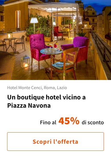 Un boutique hotel vicino a Piazza Navona