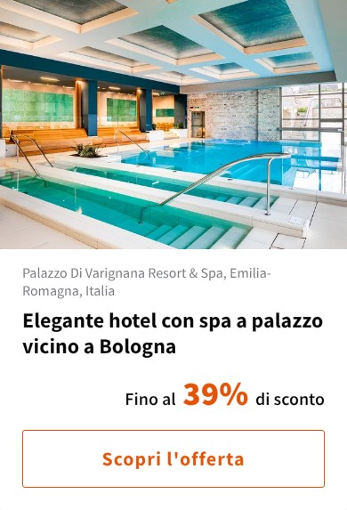 Elegante hotel con spa a palazzo vicino a Bologna