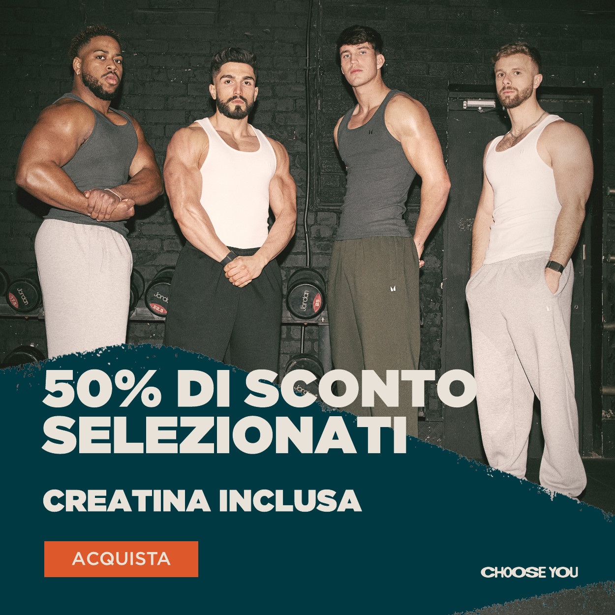 50% selezionati
