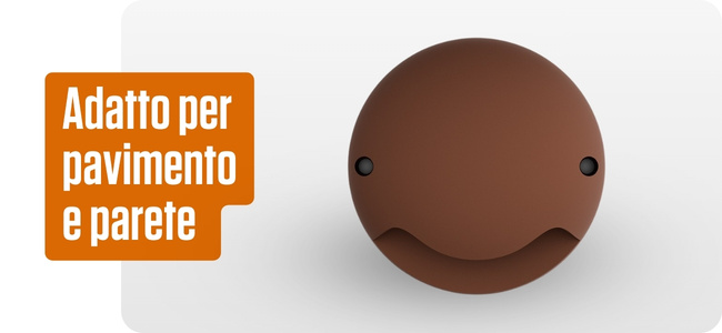 Adatto per pavimento e parete 