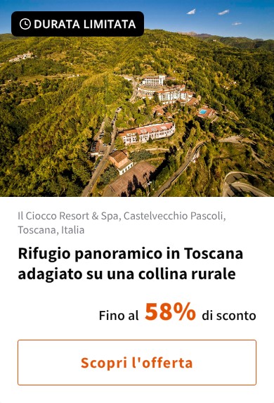 Rifugio panoramico in Toscana adagiato su una collina rurale