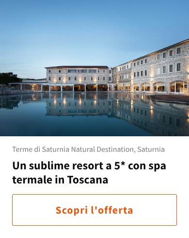 Un sublime resort a 5* con spa termale in Toscana