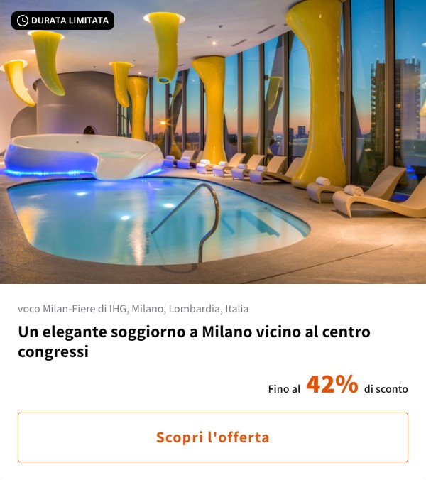 Un elegante soggiorno a Milano vicino al centro congressi