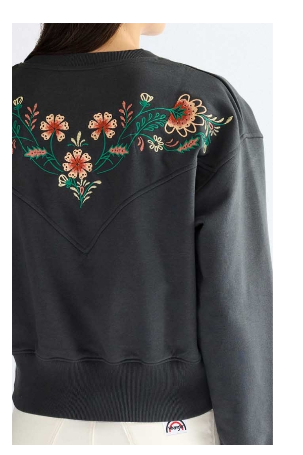 Relaxed Embroidered Sweat