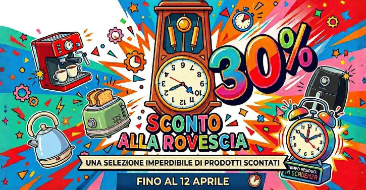 Sconto alla Rovescia Aprile 2026