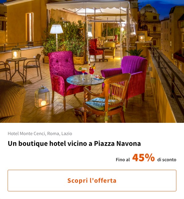 Un boutique hotel vicino a Piazza Navona