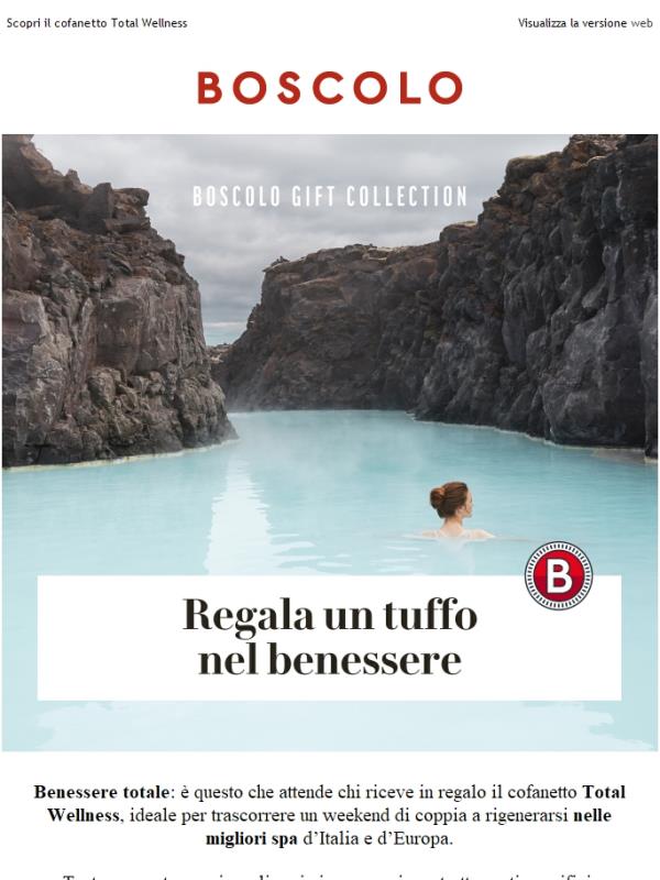 Regala un tuffo nel benessere
