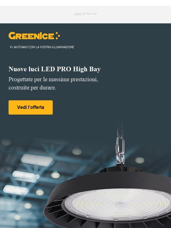 Campane LED ad Alte Prestazioni con 7 Anni di Garanzia – Al Miglior Prezzo!