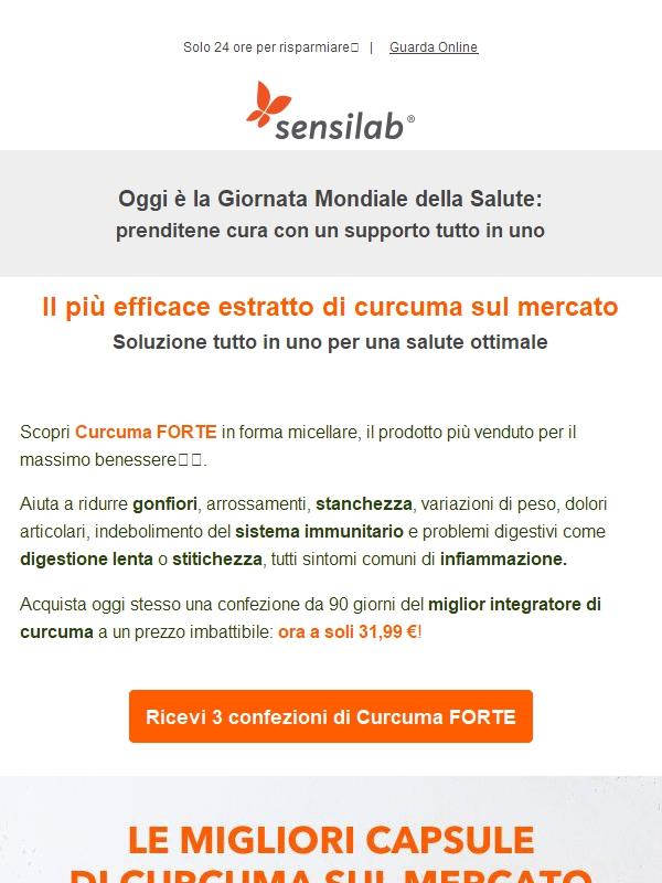 Salute completa con un solo prodotto💛