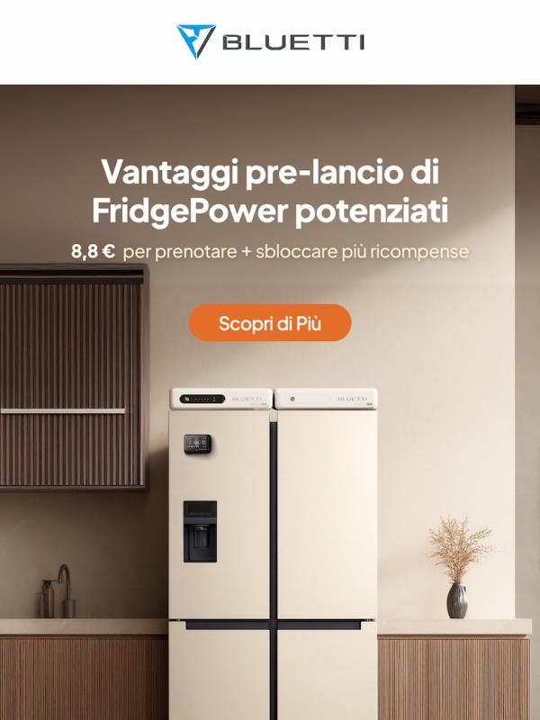🚀 Prenota FridgePower con 8,8€. Sblocca Più Vantaggi!