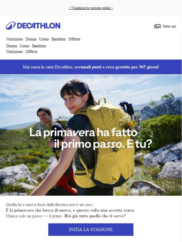 Ancora in casa? La primavera chiama 📣