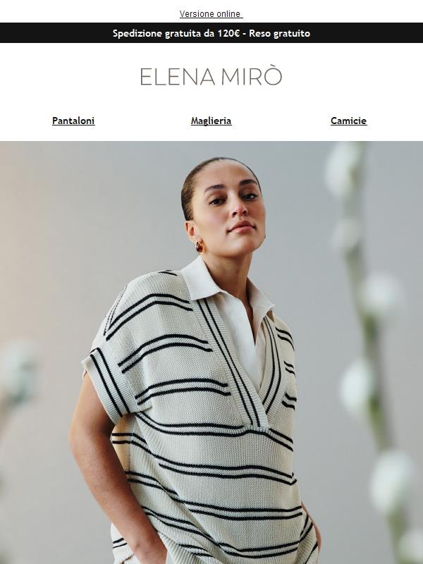 Maglieria leggera per la primavera