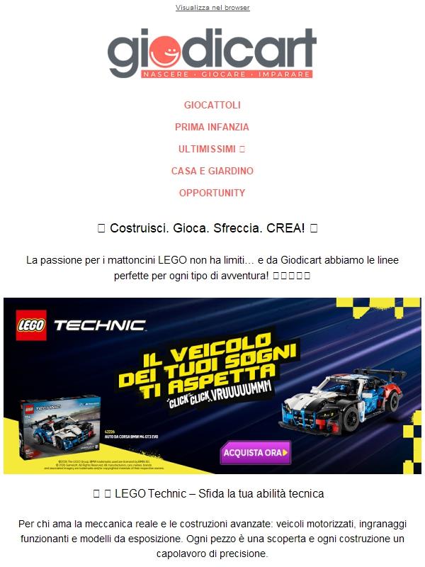 La tua prossima avventura LEGO inizia qui!