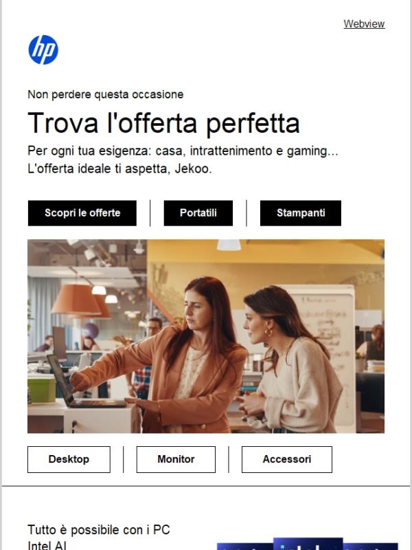 Scegli la tecnologia che fa per te!