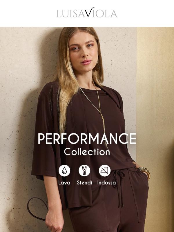Performance Collection: lava, stendi, indossa. Scopri i nuovi arrivi!