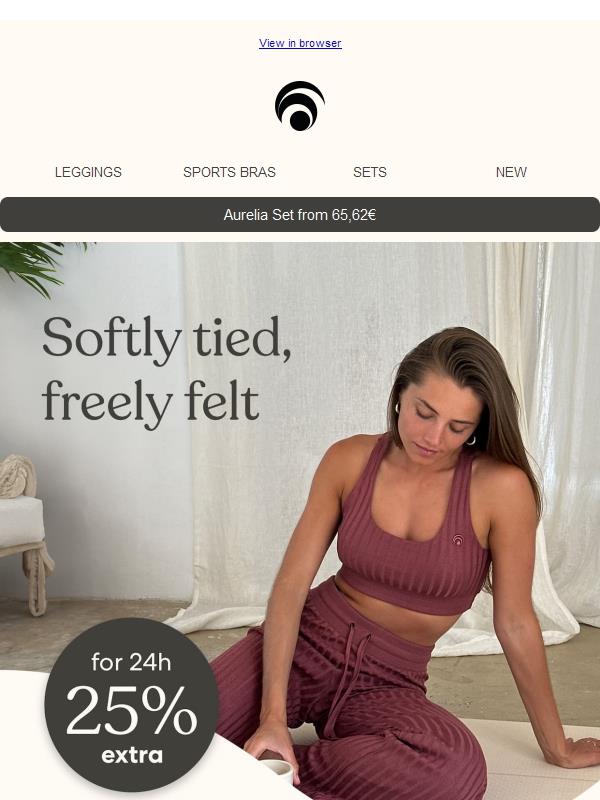 Once you put it on, you won’t want to take it off. 🤍