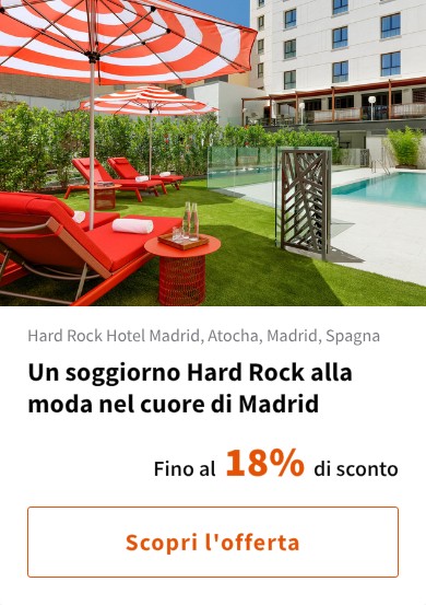 Un soggiorno Hard Rock alla moda nel cuore di Madrid