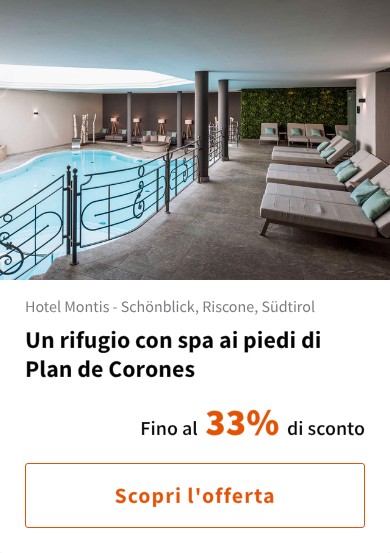 Un rifugio con spa ai piedi di Plan de Corones