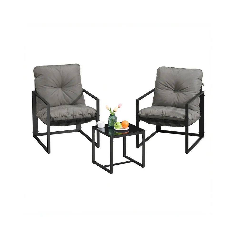 Image of Set Salotto da Giardino con Poltrone e Tavolo