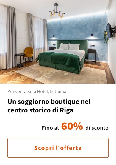 Un soggiorno boutique nel centro storico di Riga