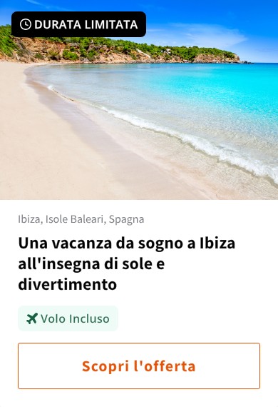 Una vacanza da sogno a Ibiza all'insegna di sole e divertimento