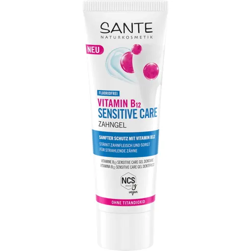 Santé – naturally. Dentifricio Sensitive Care Vitamin B12