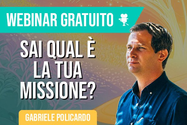 Webinar Gratuito con Gabriele Policardo