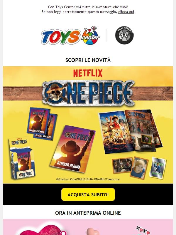 ♟️ PLAY 4EVER - Scopri la novità One Piece tutta da collezionare!