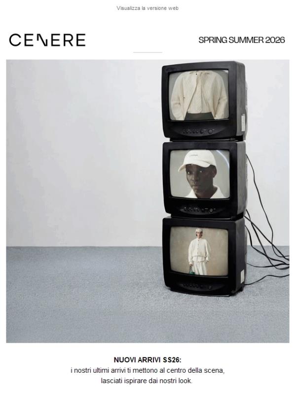 Nuovi arrivi SS26: scopri la selezione