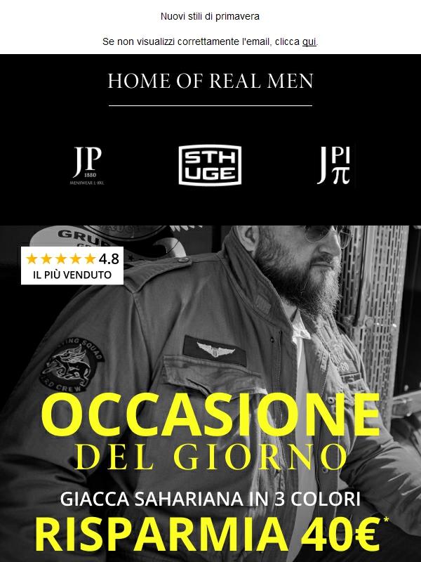 Occasione del giorno! 🔥 Giacca sahariana oggi a soli 99,99€