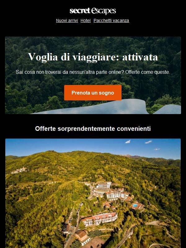 Piani per il mercoledì? Prenotare un viaggio