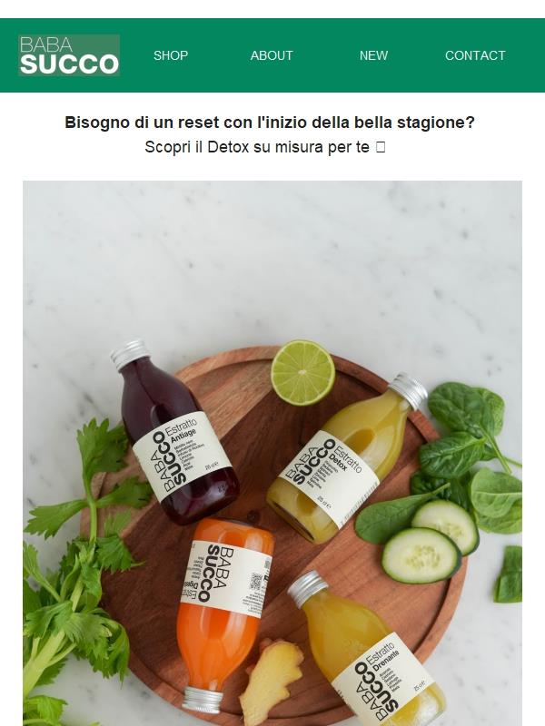 5 motivi per scegliere un Detox✨