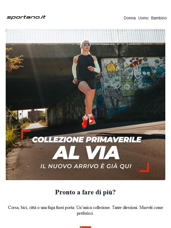 La collezione primavera parte ora