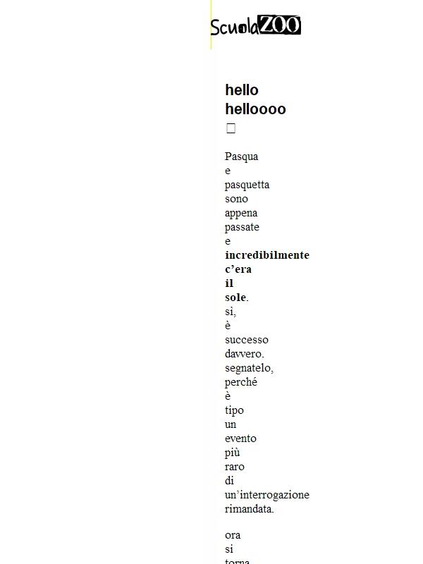 ScuolaZoo Survival Kit #34